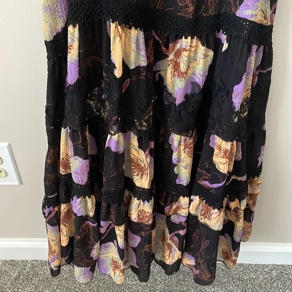 Free People Intimately Make You Move Floral Maxi Slip - Picture 8 of 12